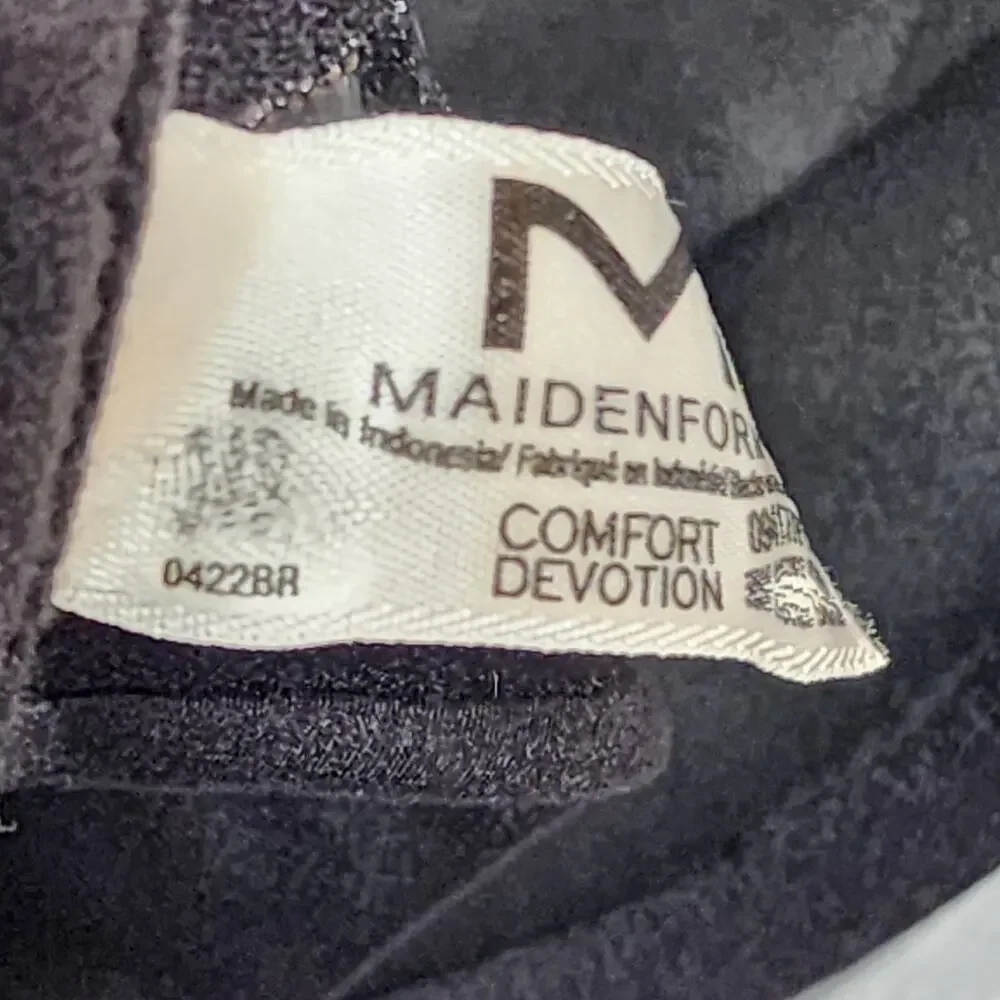 Maidenform‎ Strapless Bra 36C Shaping with Lift Underwire Bra 9417 Black - Picture 6 of 12
